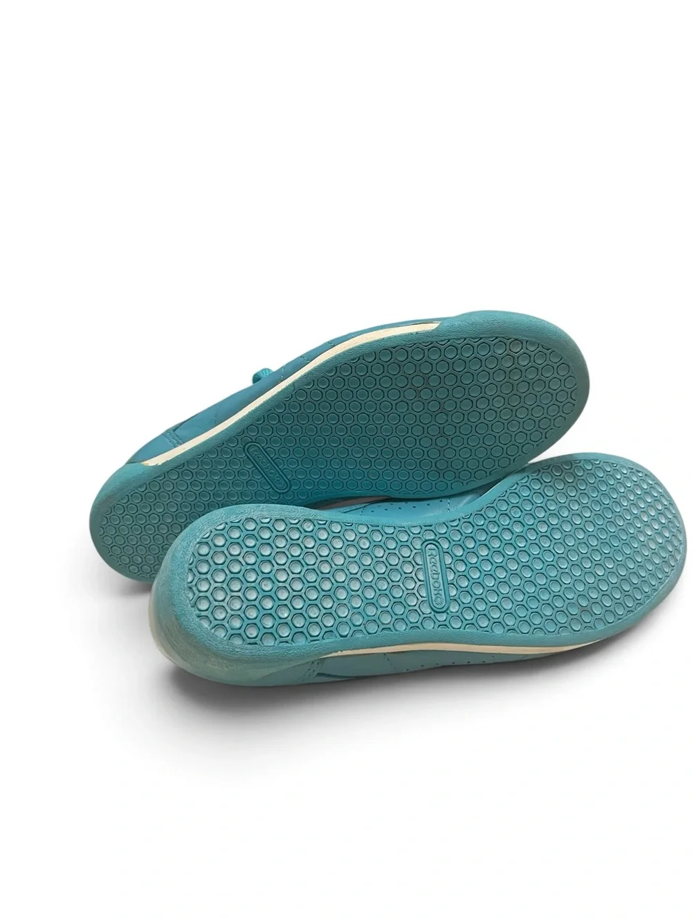Reebok Vintage Princess Teal Leather Sneakers